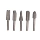 Set 5 pile rotative aliaj de otel 6 mm pentru lemn si plastic