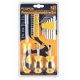 Set surubelnite multifunctionale 21 piese FREFOX biti imbusuri si accesorii incluse