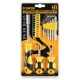 Set surubelnite multifunctionale 21 piese FREFOX biti imbusuri si accesorii incluse