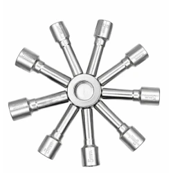 Set 2 Chei multifunctionale 9 capete tip stea de la 5 la 13 mm prindere magnetica