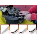 Set 4 clesti lungi pentru sigurante si acces greu drepti si inclinati tip portofel