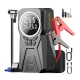 Compresor auto portabil tip robot pornire (Jump Starter) Power Bank 6000mAh Pompa Digitala 150 PSI si Lanterna