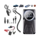 Compresor auto portabil tip robot pornire (Jump Starter) Power Bank 6000mAh Pompa Digitala 150 PSI si Lanterna