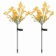 Set 2 Lampi solare LED tip FLORI DE RAPITA pentru gradina iluminare decorativa exterior