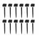 Set 12 Lampi solare LED pentru gradina Cap Patrat cu picior 30cm