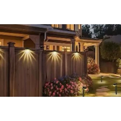 Set 12 Lampi solare LED pentru gradina Cap Patrat cu picior 30cm