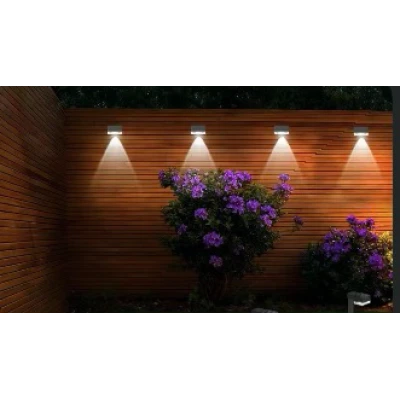 Set 12 Lampi solare LED pentru gradina Cap Rotund cu picior 30cm