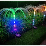 Set 2 Lampi solare LED Multicolor tip PALMIER iluminare decorativa gradina