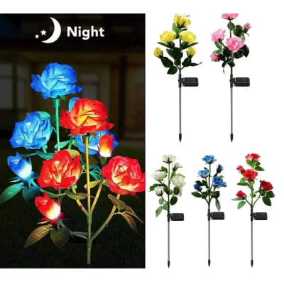 UB Lampa solara LED tip TRANDAFIR pentru gradina iluminare decorativa exterior