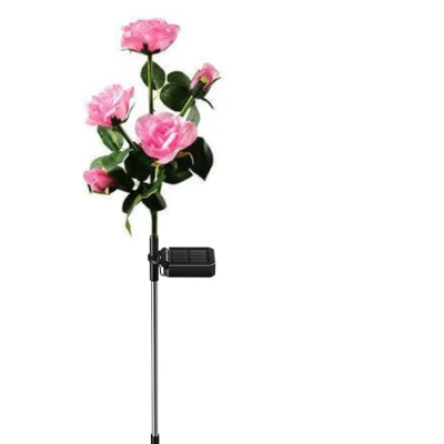 UB Lampa solara LED tip TRANDAFIR pentru gradina iluminare decorativa exterior