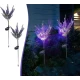Set 2 Lampi solare LED tip LAVANDA pentru gradina iluminare decorativa exterior