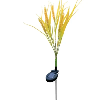 Set 2 Lampi solare LED tip SPICE DE GRAU pentru gradina iluminare decorativa exterior