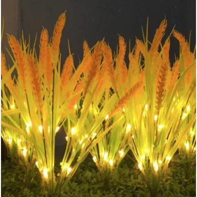 Set 2 Lampi solare LED tip SPICE DE GRAU pentru gradina iluminare decorativa exterior