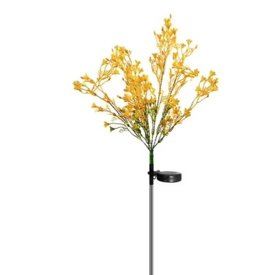 Set 2 Lampi solare LED tip FLORI DE RAPITA pentru gradina iluminare decorativa exterior