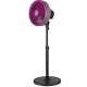 Ventilator de podea FS 25H de 10 inch culoare violet 3 trepte de viteza