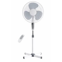 Ventilator cu Picior 16 inch FS 1608RC cu telecomanda oscilant 3 Trepte de Viteza Reglabil pe inaltime