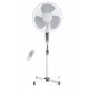 Ventilator cu Picior 16 inch FS 1608RC cu telecomanda oscilant 3 Trepte de Viteza Reglabil pe inaltime
