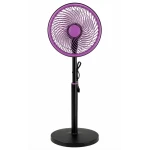 Ventilator de podea FS 25H de 10 inch culoare violet 3 trepte de viteza