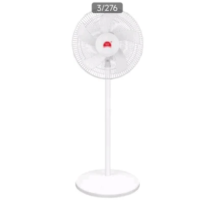Ventilator cu picior alb oscilant 3 trepte de viteza reglabil pe inaltime silentios FS 4508