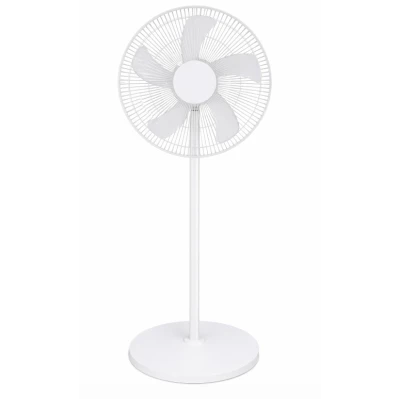 Ventilator cu picior alb oscilant 3 trepte de viteza reglabil pe inaltime silentios FS 4508