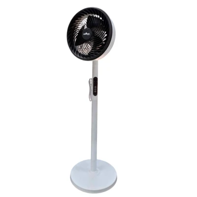 Ventilator cu picior Air Circulation design modern control digital alb negru FS 1683HR de 60W