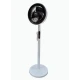 Ventilator cu picior Air Circulation design modern control digital alb negru FS 1683HR de 60W