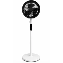 Ventilator cu picior Air Circulation design modern control digital alb negru FS 1683HR de 60W