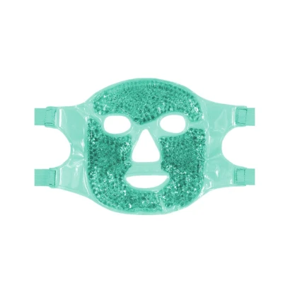Masca terapeutica ochi/fata tip gel incalzire/racire Verde