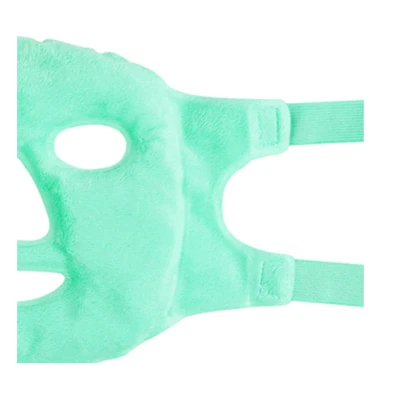 Masca terapeutica ochi/fata tip gel incalzire/racire Verde