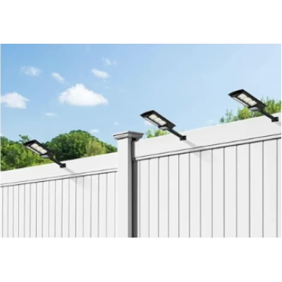 Lampa stradala LED solara cu panou fotovoltaic telecomanda 100W cu 6 casete