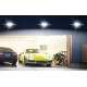 Lampa stradala LED solara cu panou fotovoltaic telecomanda 100W cu 6 casete