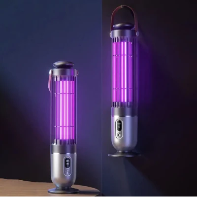 Lampa UV Anti Insecte 2 in 1 aparat tantari si muste si lampa de noapte 2 moduri iluminare
