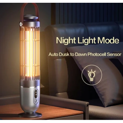 Lampa UV Anti Insecte 2 in 1 aparat tantari si muste si lampa de noapte 2 moduri iluminare