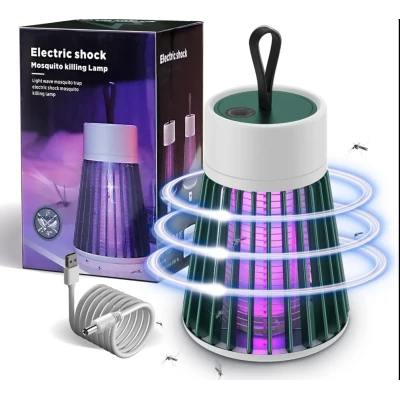 Lampa UV anti insecte portabila incarcare USB 1200mAh