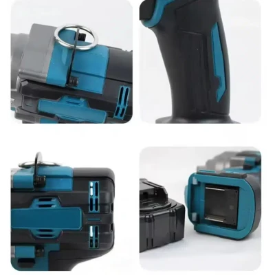 Trusa Pistol de impact electric cu 2 acumulatori si accesorii incluse