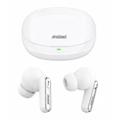 Casti wireless Bluetooth Andowl Q BQ11 cu touch control carcasa de incarcare sunet stereo