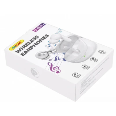 Casti wireless Bluetooth Andowl Q BQ11 cu touch control carcasa de incarcare sunet stereo