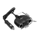 Splitter priza auto Andowl Q CA55 cu 2 mufe bricheta + 2xUSB 120W cu intrerupator 12V/24V