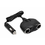 Splitter priza auto Andowl Q CA55 cu 2 mufe bricheta + 2xUSB 120W cu intrerupator 12V/24V