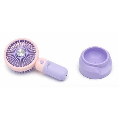 Mini ventilator Andowl Q FS95 cu suport telefon mobil