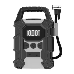 Compresor auto portabil 12000mAh Andowl Q CQ729 display digital LED lanterna functie power bank