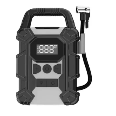 Compresor auto portabil 12000mAh Andowl Q CQ729 display digital LED lanterna functie power bank