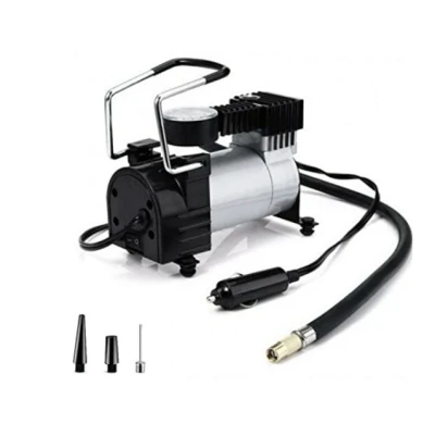 Compresor auto 12V Andowl Q DQ993 de 150 PSI 35L/min cu manometru analogic alimentare la bricheta