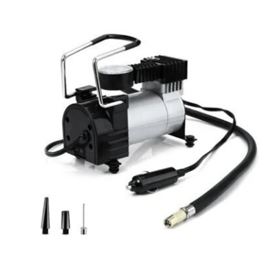 Compresor auto 12V Andowl Q DQ993 de 150 PSI 35L/min cu manometru analogic alimentare la bricheta