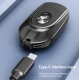 Breloc tip Mini baterie externa 1600mAh cu mufa Type C si Lightning Andowl Q DC548
