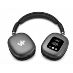 Casti wireless Andowl Q EM60 Bluetooth display LED control tactil sunet stereo HiFi