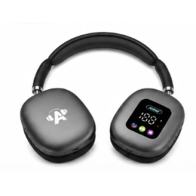 Casti wireless Andowl Q EM60 Bluetooth display LED control tactil sunet stereo HiFi
