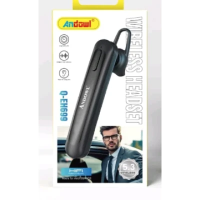 Casca Bluetooth Andowl Q EH699 wireless hands free microfon HD autonomie mare design ergonomic