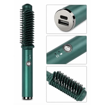 Perie electrica pentru par 2 in 1 Q M359 cu incalzire rapida indreptare si coafare