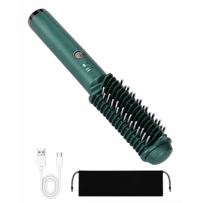 Perie electrica pentru par 2 in 1 Q M359 cu incalzire rapida indreptare si coafare